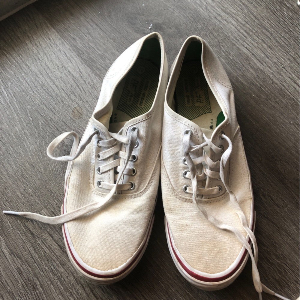 White PF flyers